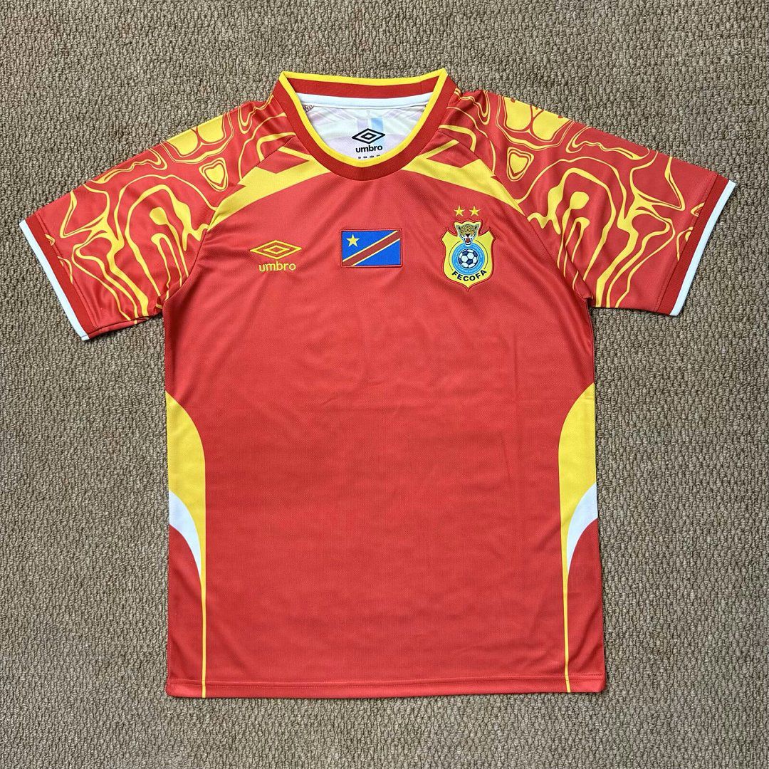 Jersey Playera Republica del Congo 2026 Tercero Rojo