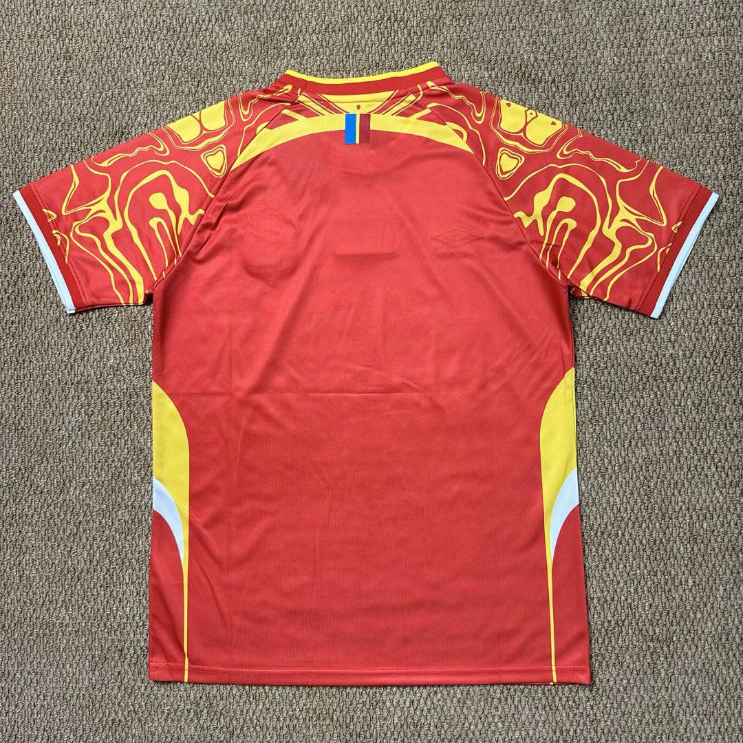 Jersey Playera Republica del Congo 2026 Tercero Rojo