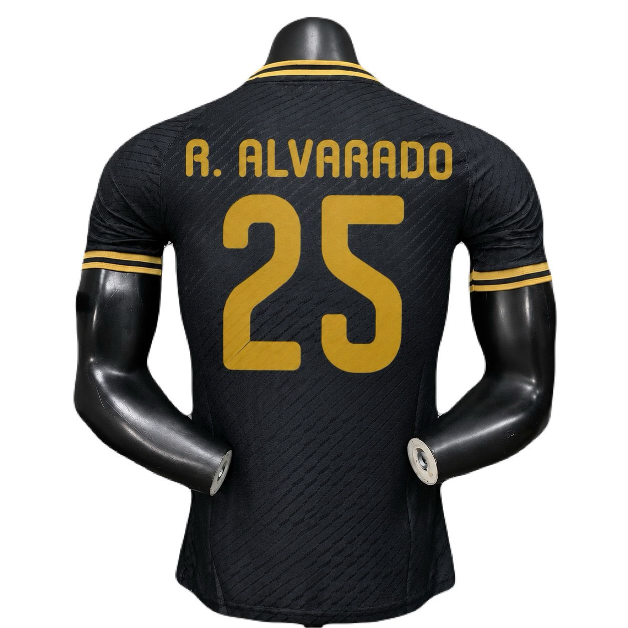 Jersey Playera Roberto Piojo Alvarado 25 Edicion Especial Aguila Real Azteca Black