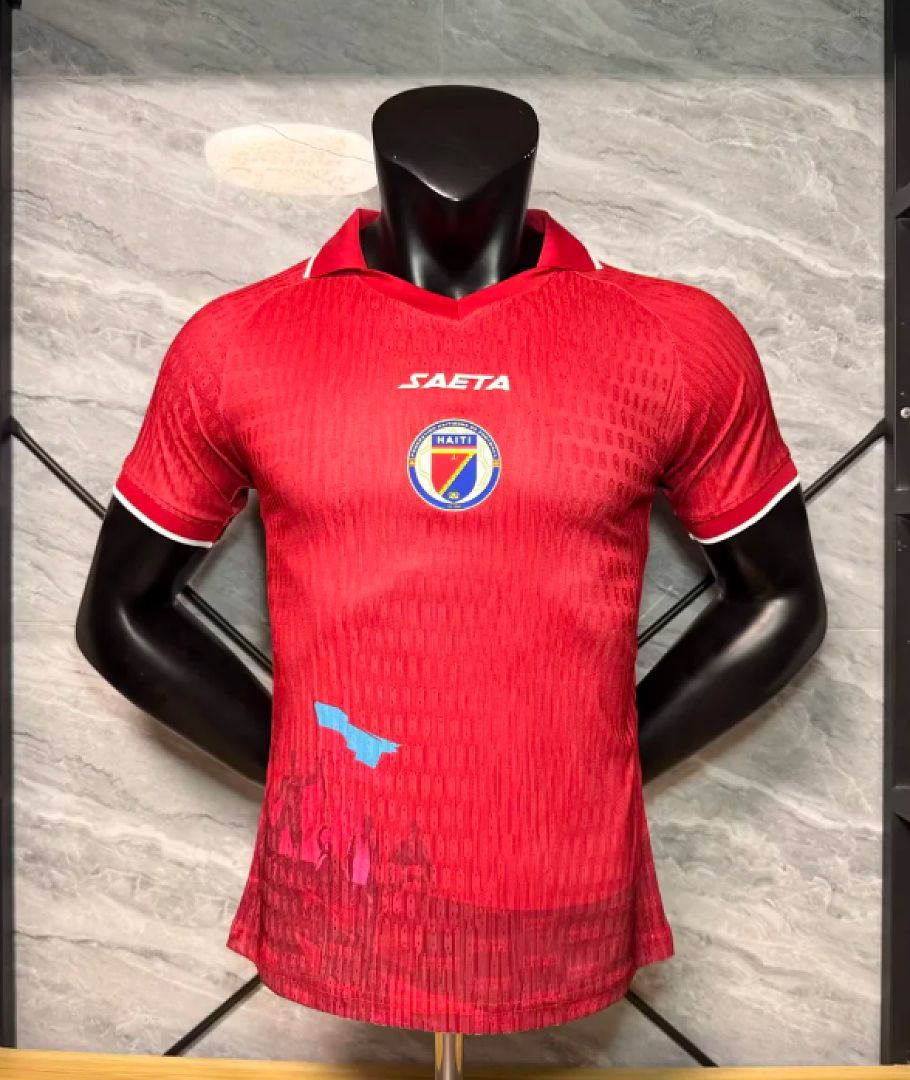 Jersey Playera Haiti 2026 Edicion Especial Roja