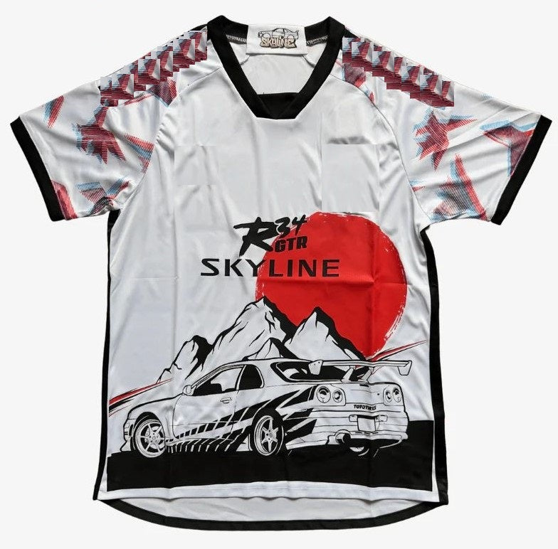 Jersey Playera Seleccion Nipona Edicion Especial R34 GTR Skyline