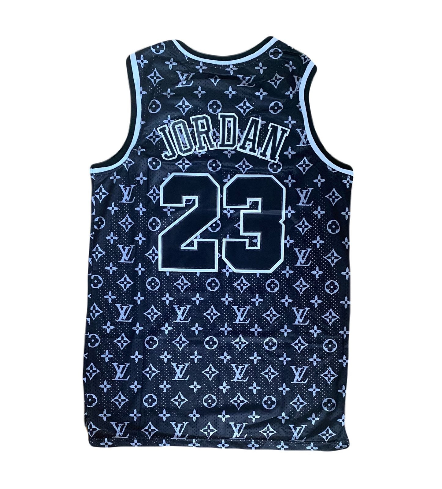 Jersey Basquetbol Michael Jordan MJ 23 MVP Edicion Especial Bordado Diseñador Black