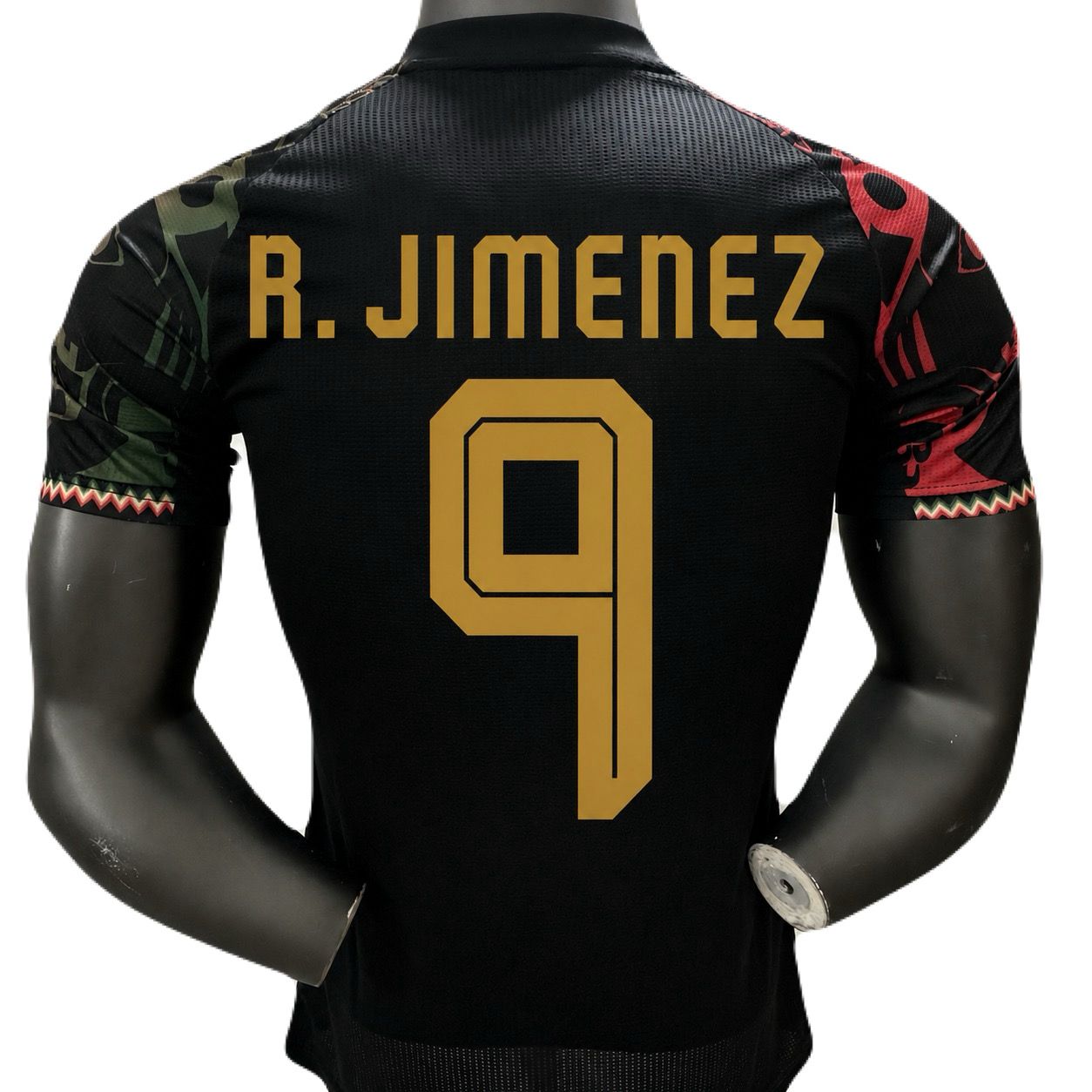 Jersey Playera Raul Jimenez 9 Edicion Especial Calendario Azteca Gold