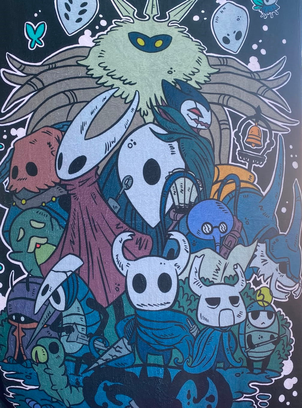 Cobija Frazada Ultra Suave Hornet Hollow Knight Silksong