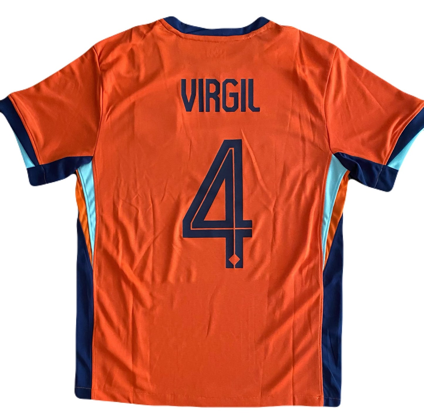 Jersey Playera Virgil Van Dijk 4 Holanda Titular Local 2024