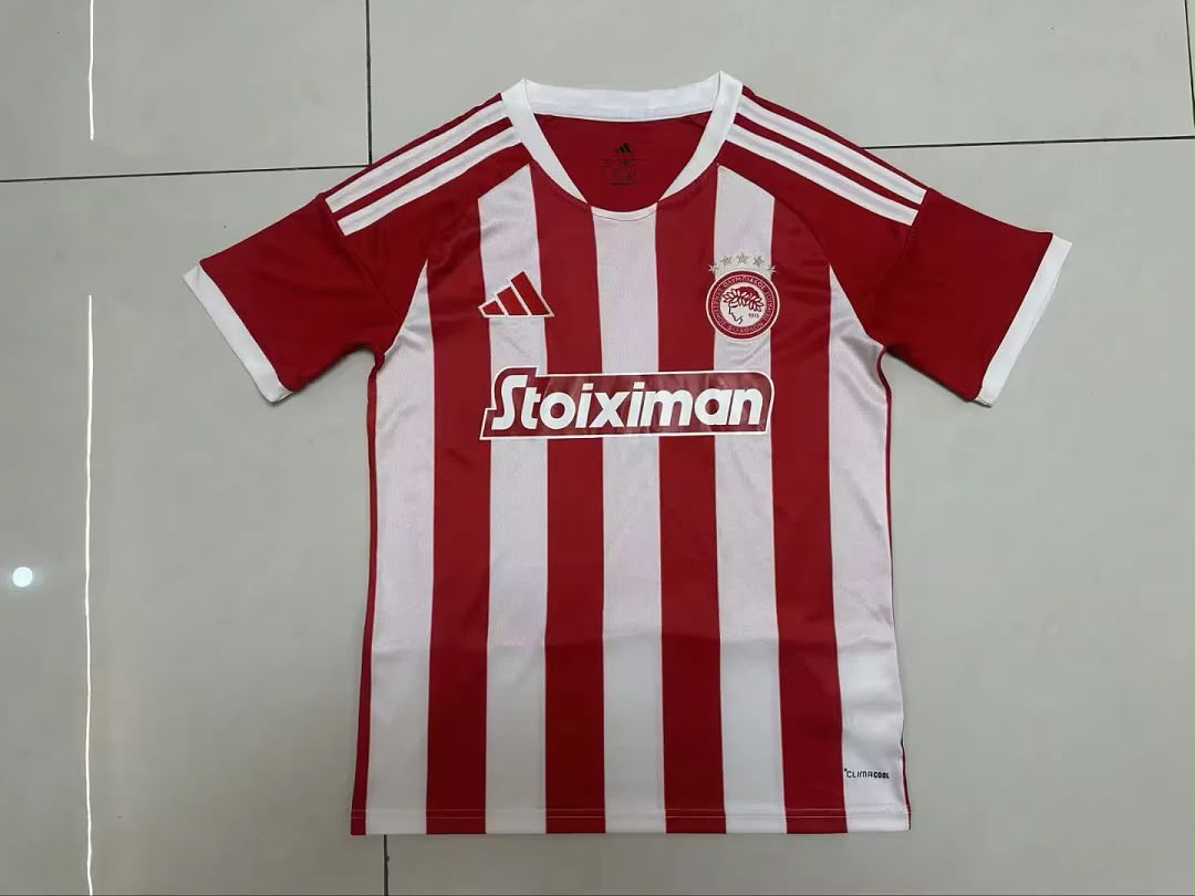 Jersey Playera Olimpiacos Grecia 2027 Titular Local Niño Youth