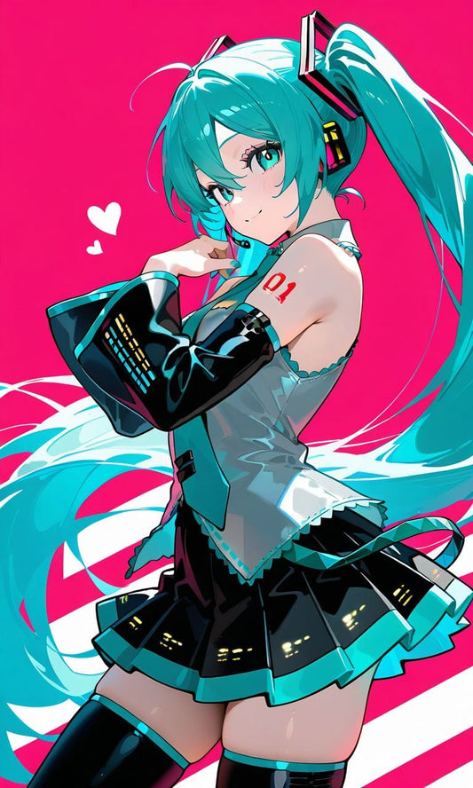 Cobija Frazada Ultra Suave Hatsune Miku Anime