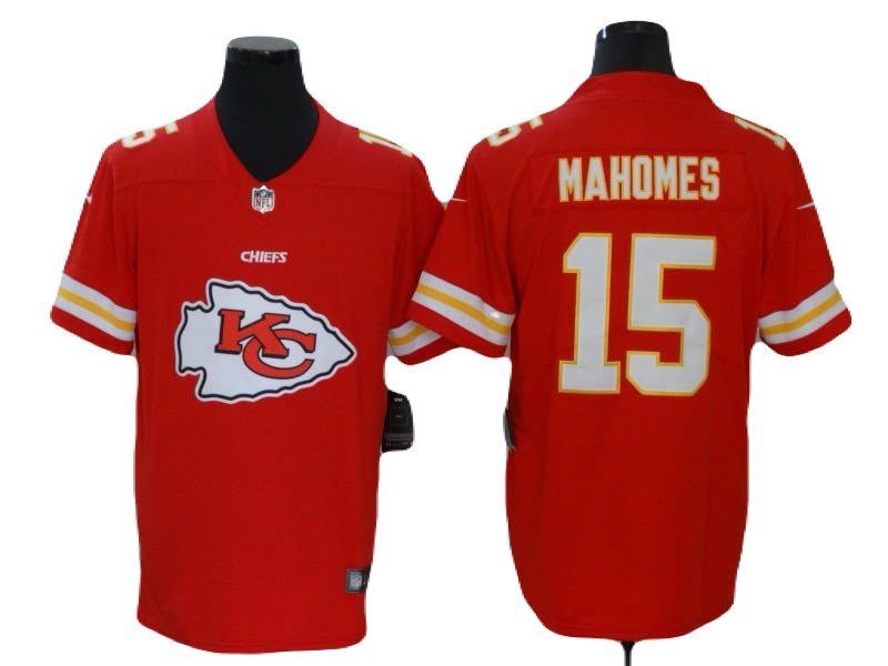 Jersey Bordado Jefes Kansas City Chiefs Edicion Especial Patrick Mahomes 15 Edicion Especial Big Logo