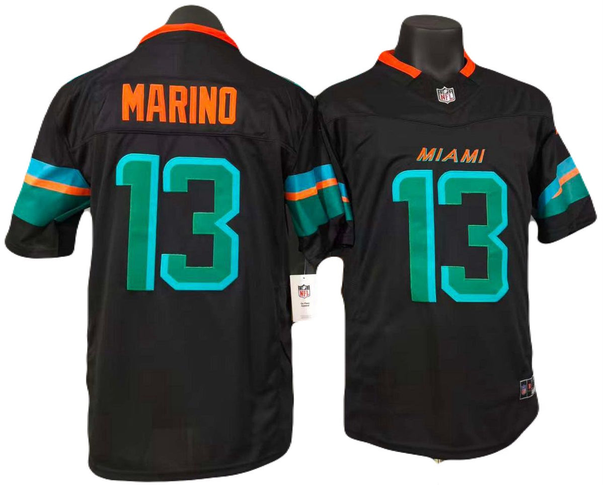 Jersey Bordado Delfines Miami Dolphins Edicion Especial Dan Marino 13 Rivaleries