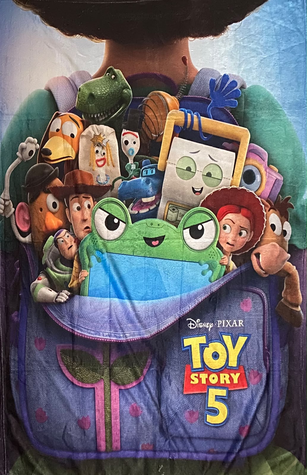 Cobija Frazada Ultra Suave Toy Story 5 Mochila