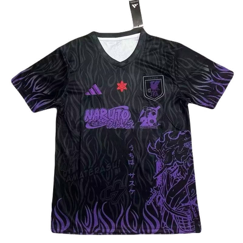 Jersey Japon Edicion Especial Anime Naruto Black Purple