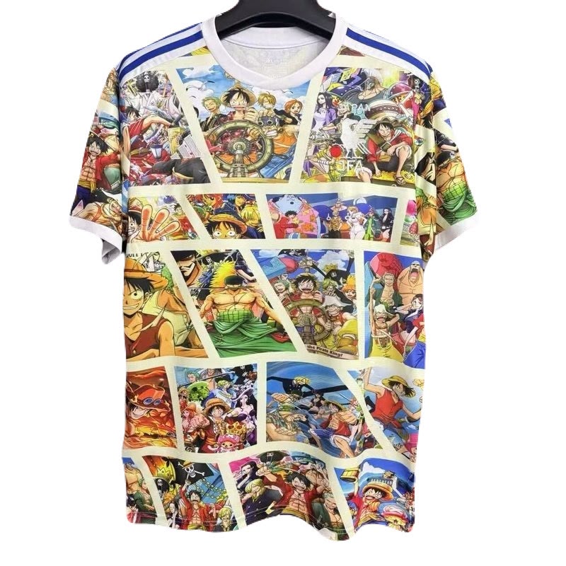 Jersey Japón Edición Especial Anime One Piece Collage Comic
