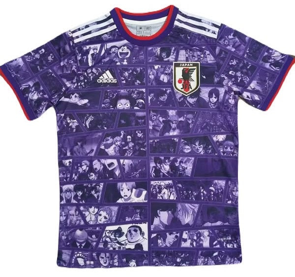Jersey Playera Japon Anime Edicion Especial Collage Morado