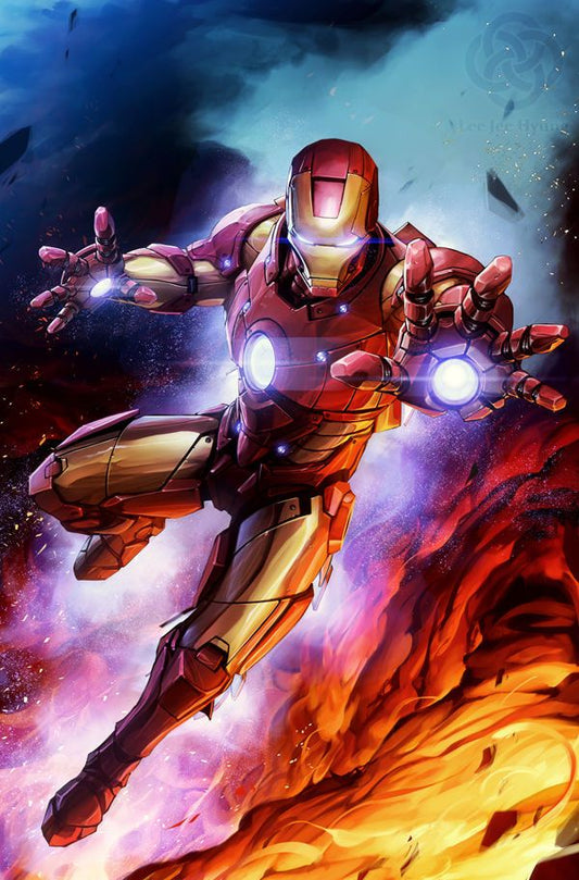 Cobija Frazada Ultra Suave Ironman Avengers