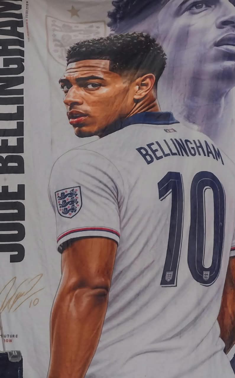 Cobija Frazada Ultra Suave Jude Bellingham England