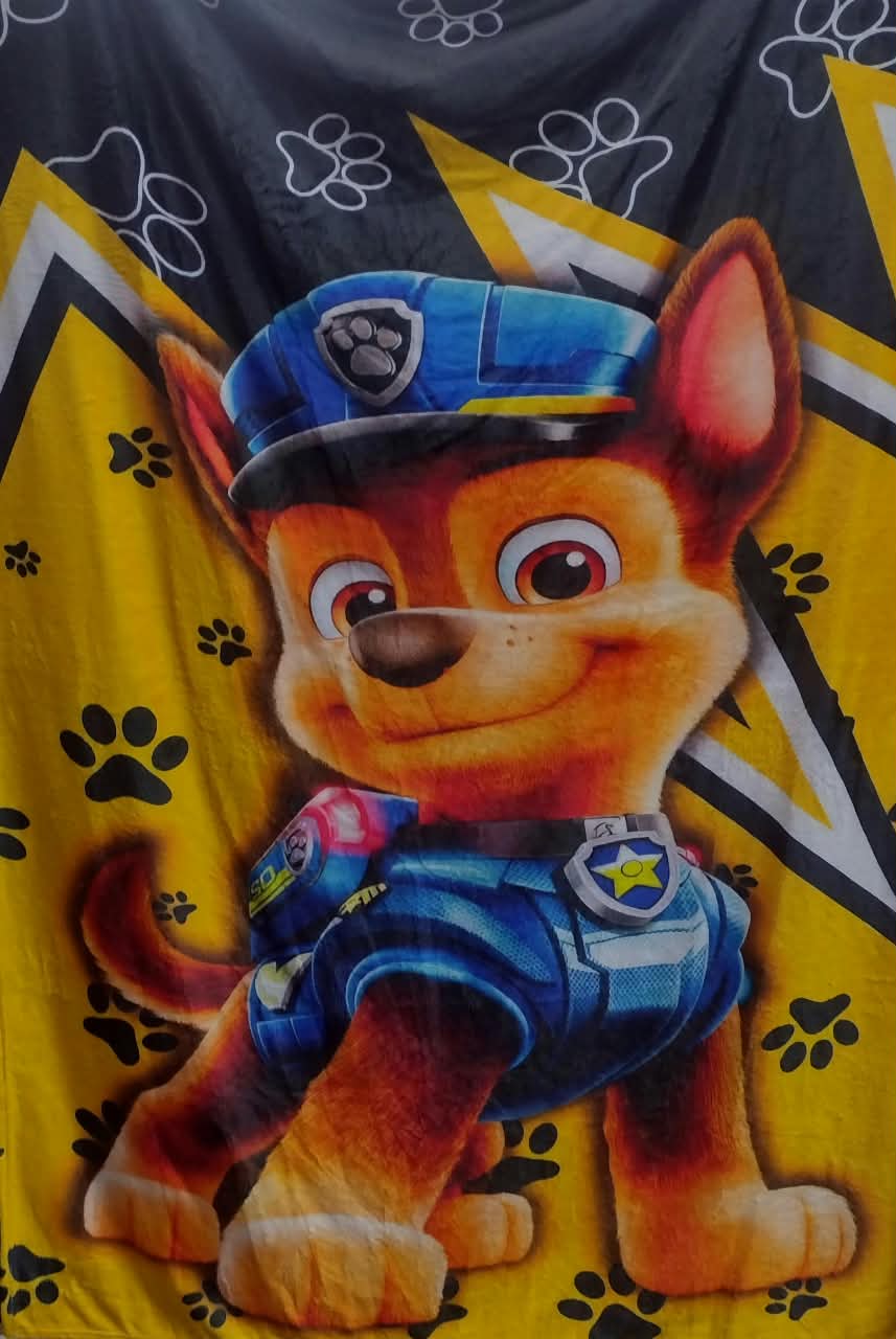 Cobija Frazada Ultra Suave Chase Paw Patrol