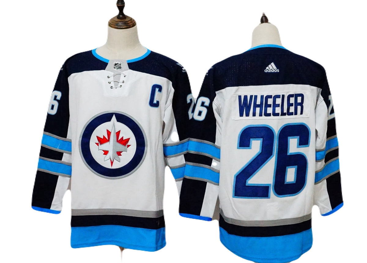 Jersey Hockey Bordado Winnipeg Jets Edicion Especial Blanco