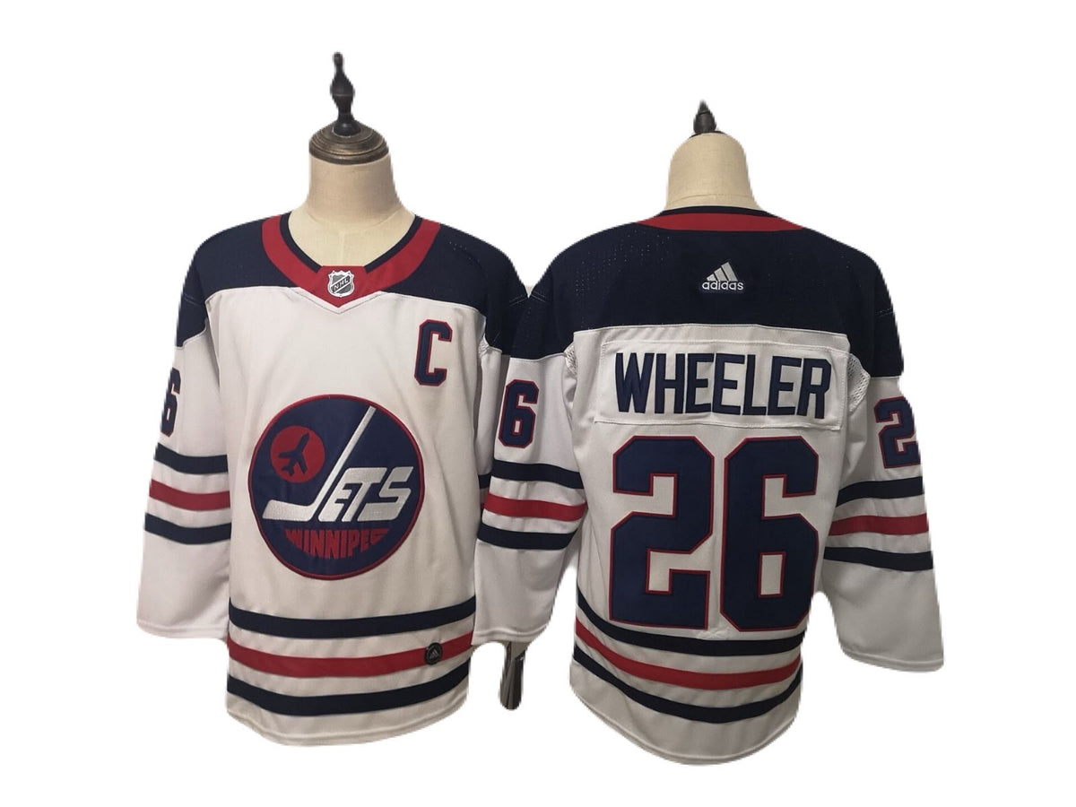 Jersey Hockey Bordado Winnipeg Jets Edicion Especial White