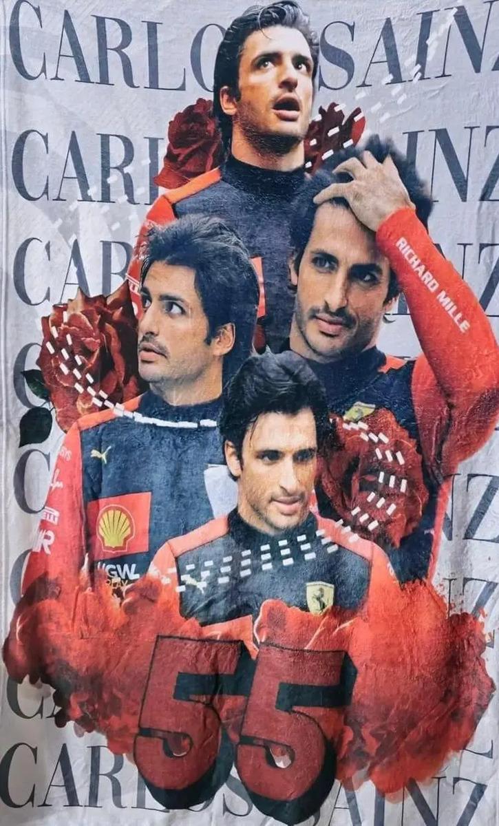 Cobija Frazada Ultra Suave Carlos Sainz 55
