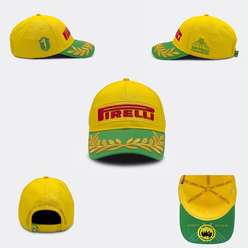Gorra Pirelli Podium 1er Lugar F1 Gran Premio Sao Paulo 2026