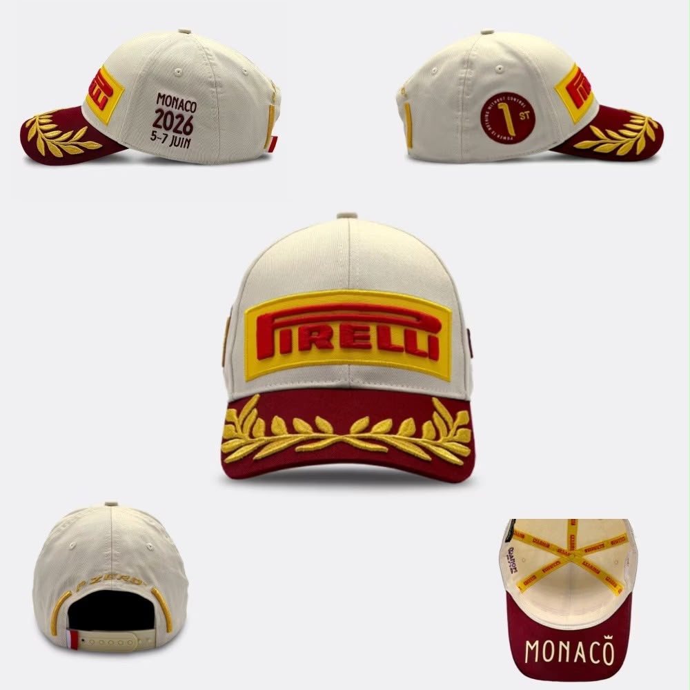 Gorra Pirelli Podium 1er Lugar F1 Gran Premio Monaco 2026