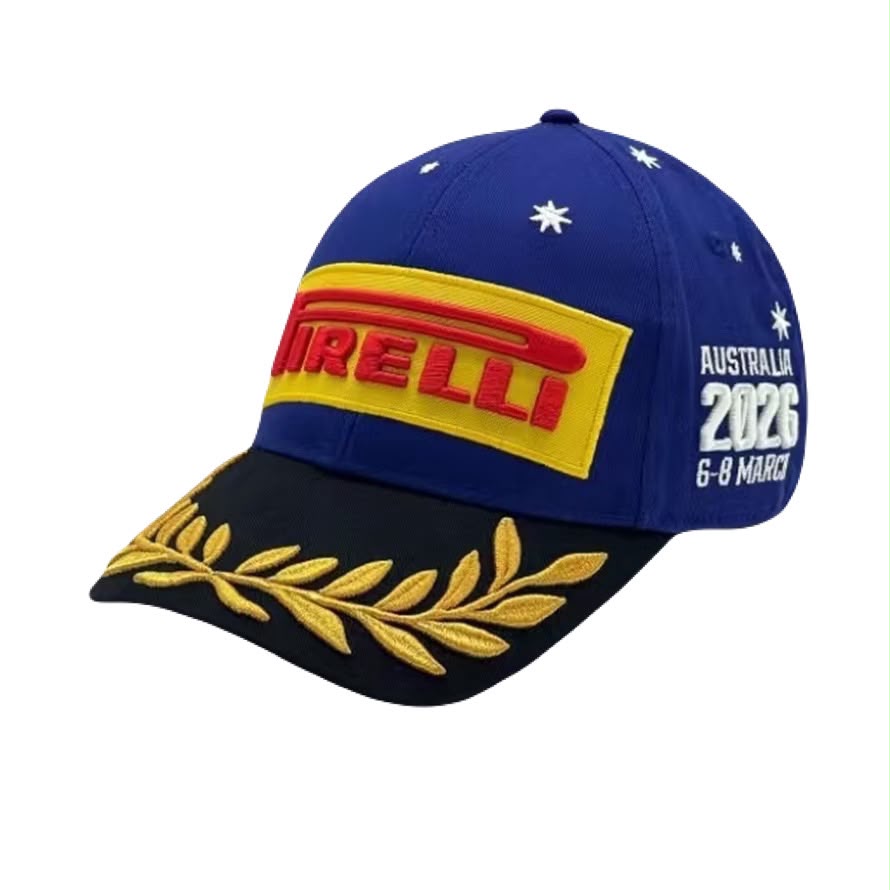 Gorra Pirelli Podium 1er Lugar F1 Gran Premio Australia 2026