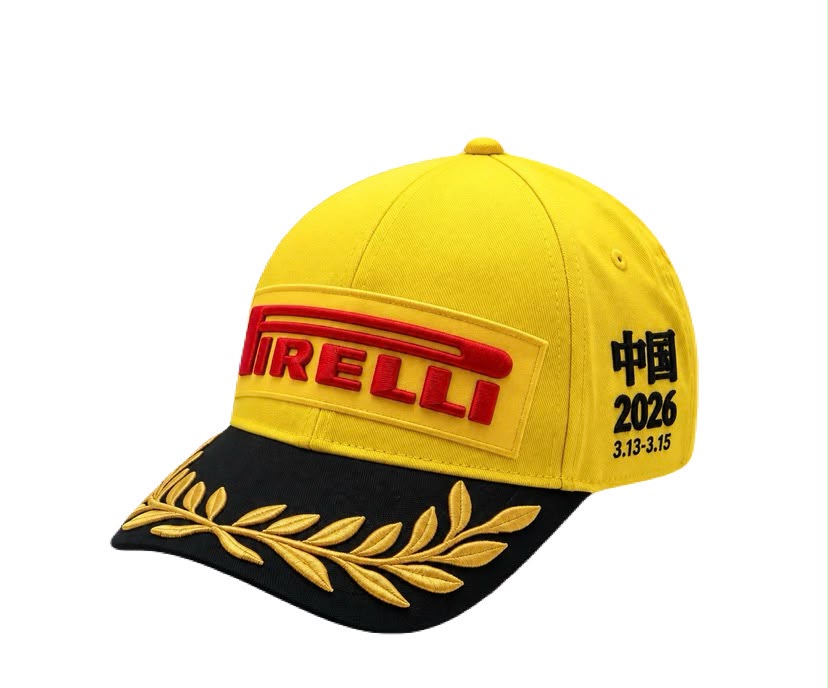 Gorra Pirelli Podium 1er Lugar F1 Gran Premio China 2026