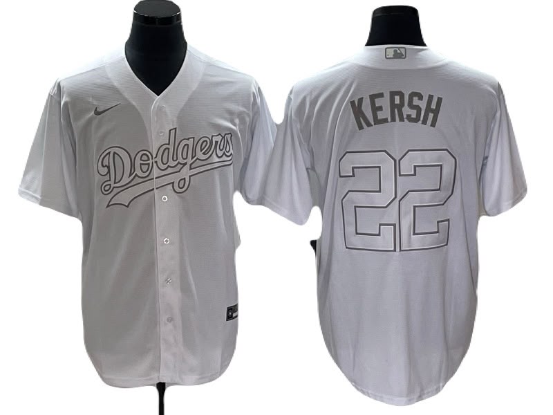 Jersey Bordado Los Angeles Dodgers Edicion Especial Blanco Phantom