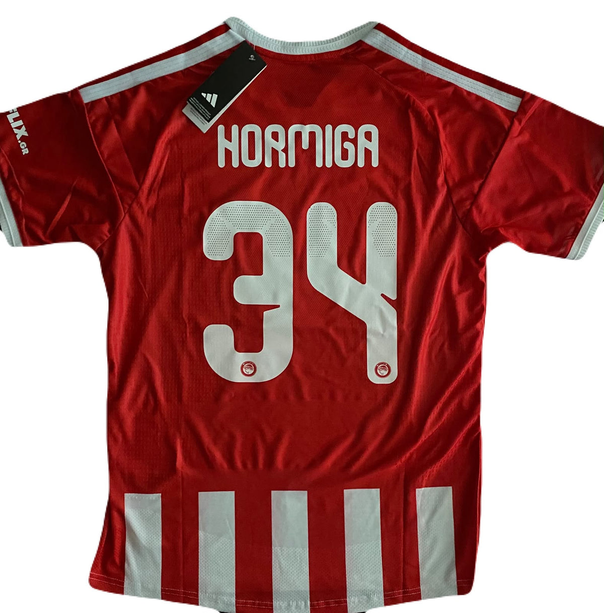 Jersey Playera Armando Hormiga Gonzalez 34 Olimpiacos 2027 Titular Local Niño Youth