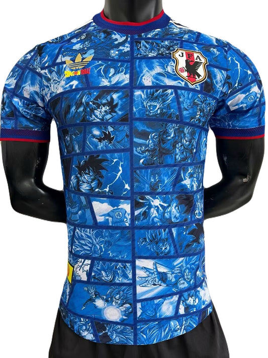 Jersey Playera Japon Anime Dragon Ball Z Edicion Especial Collage Azul