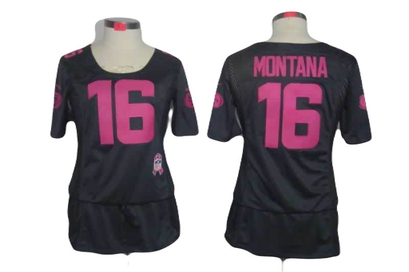 Jersey Bordado San Francisco 49ers Edicion Especial Mujer Dama Body Black