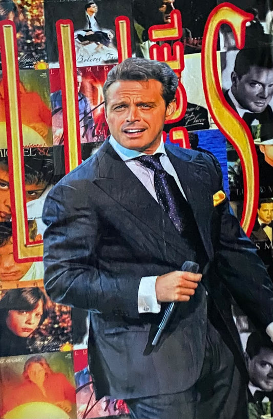 Cobija Frazada Ultra Suave Luis Miguel Collage