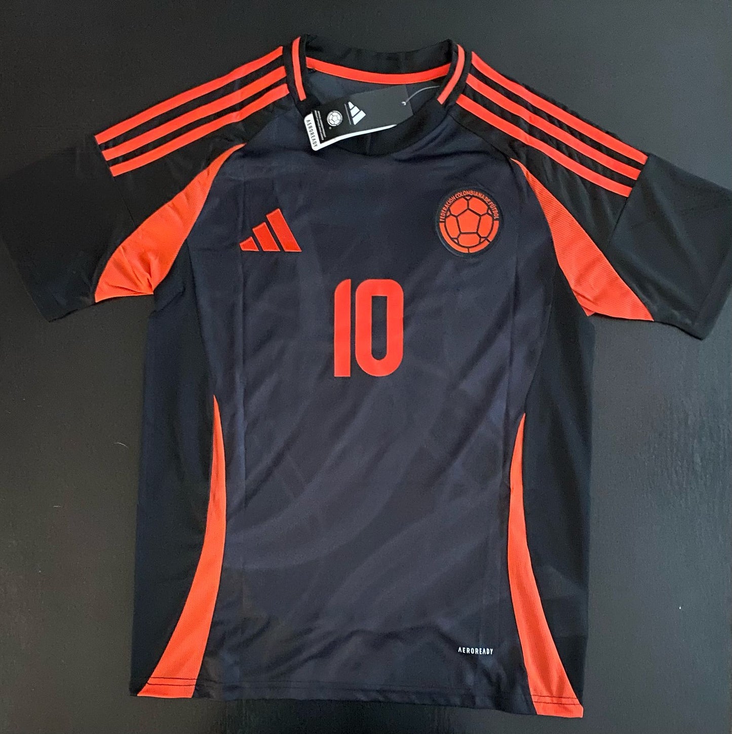 Jersey Playera James Rodriguez 10 Colombia 2025 Visita
