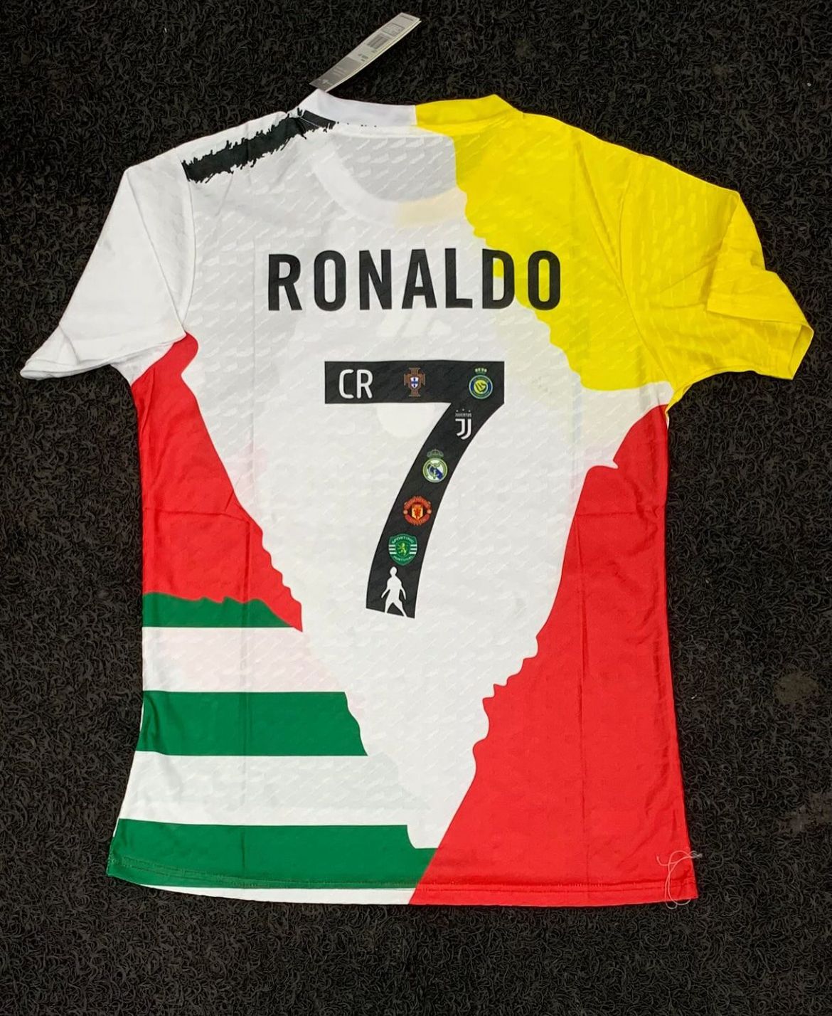 Jersey Playera Cristiano Ronaldo CR7 Bicho Edicion Especial Multiclubes Niño Youth