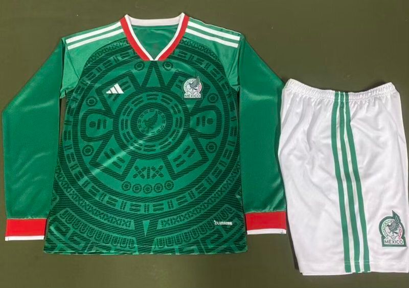 Jersey Playera Mexico Edicion Especial 2026 Local Verde Manga Larga