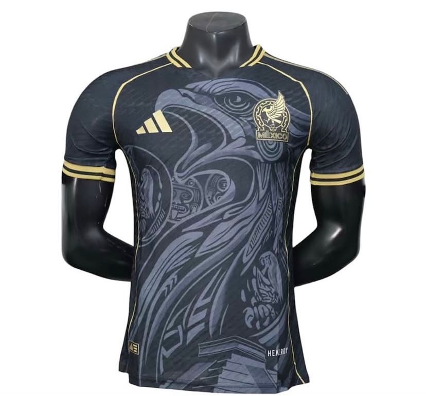 Jersey Playera Mexico Edicion Especial Aguila Real Black