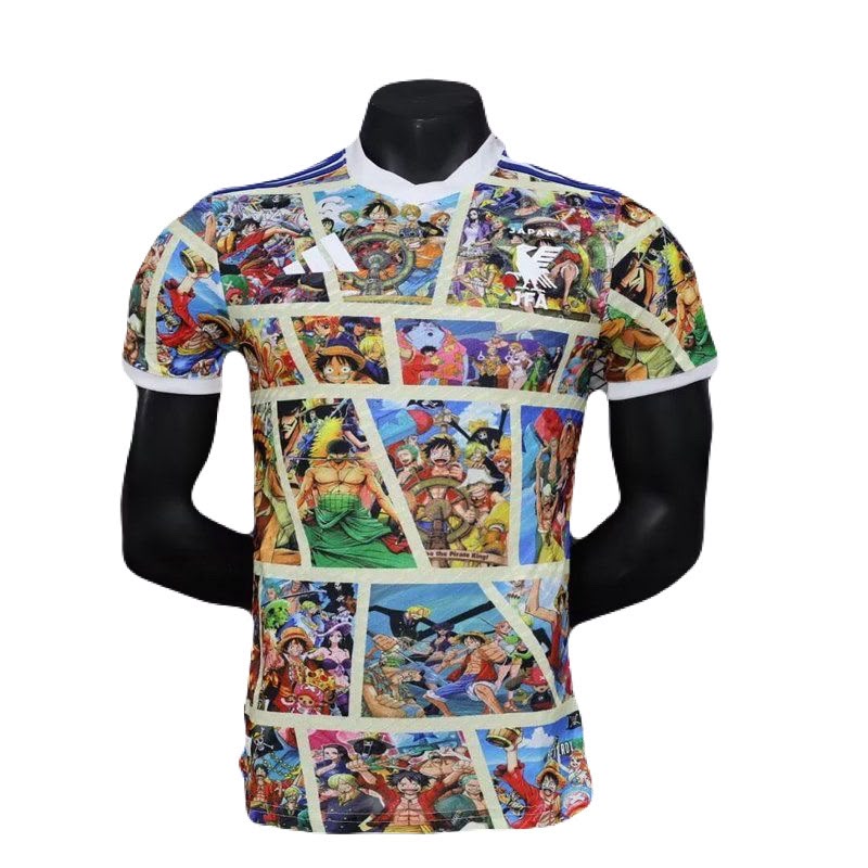 Jersey Japón Edición Especial Anime One Piece Collage Comic