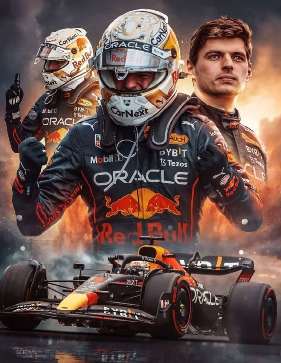 Cobija Frazada Ultra Suave Max Verstappen 1 Tercia