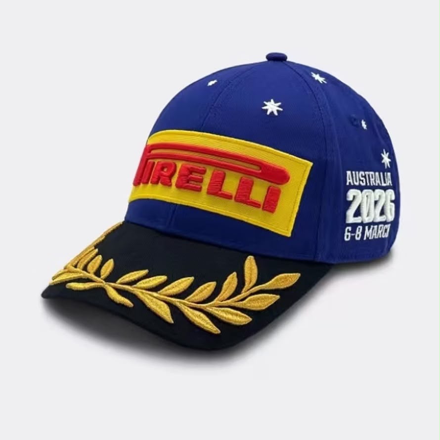 Gorra Pirelli Podium 1er Lugar F1 Gran Premio Australia 2026
