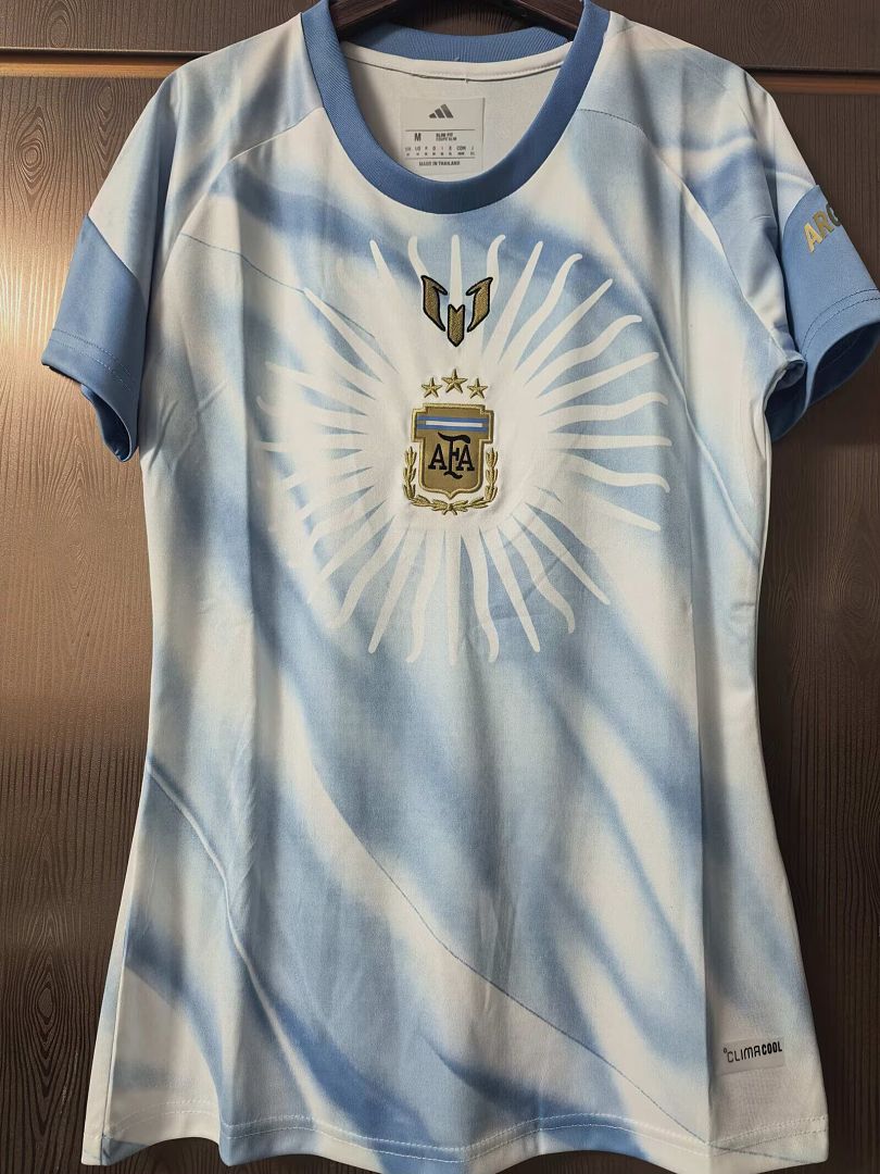 Jersey Playera Argentina 2027 Edicion Especial Last Dance Dama Mujer Pre Match