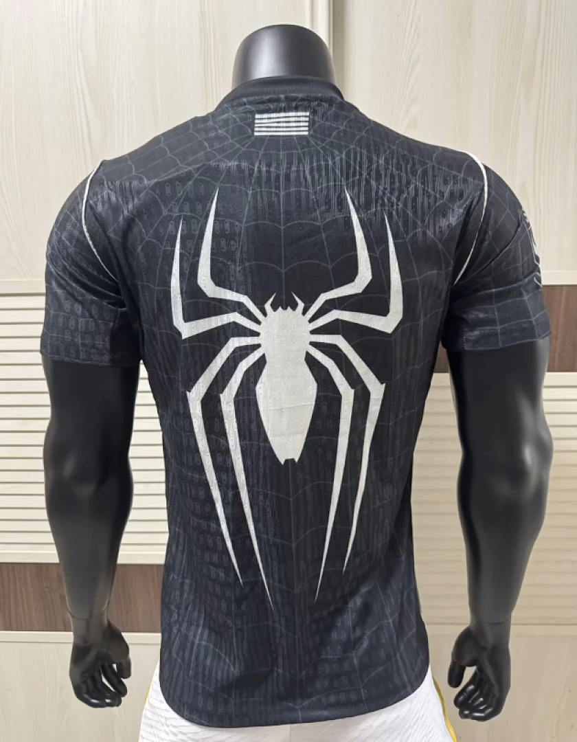 Jersey Playera Barcelona 2027 Edicion Especial Spiderman Hombre Araña