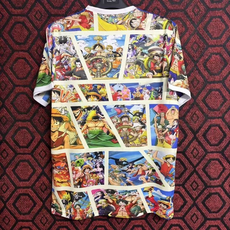 Jersey Japón Edición Especial Anime One Piece Collage Comic
