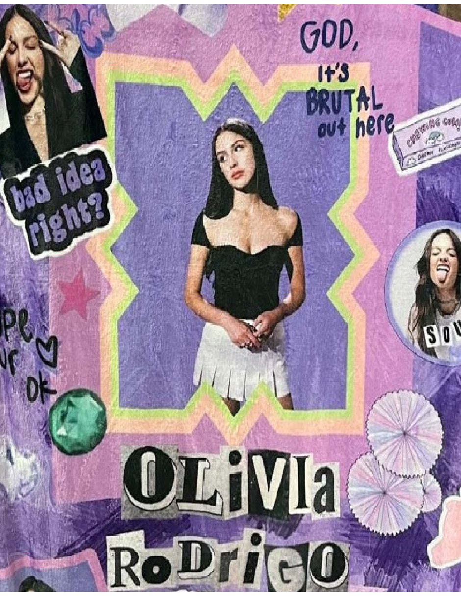 Cobija Frazada Ultra Suave Olivia Rodrigo