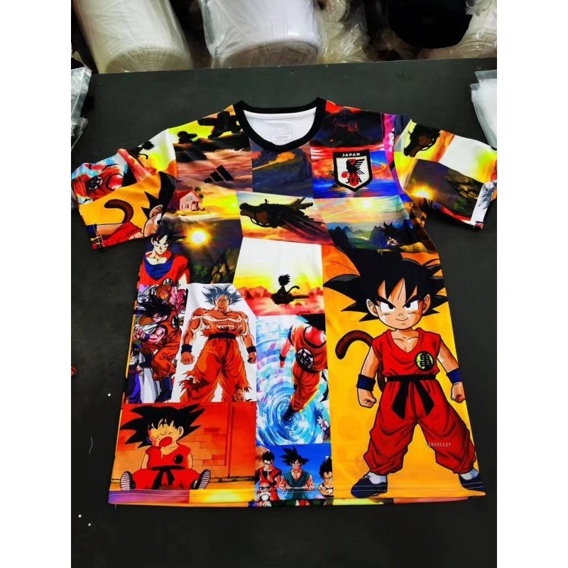 Jersey Playera Japon Anime Dragon Ball Z Edicion Especial Goku Kid Collage