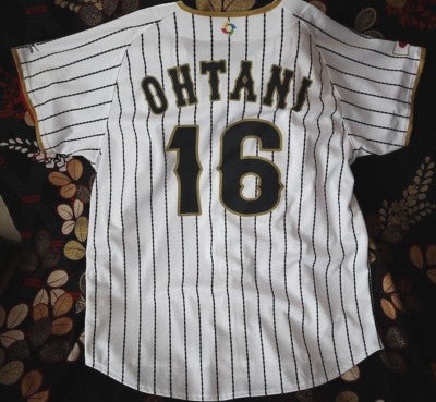 Jersey Camisola Shohei Ohtani 16 Japon Edicion Especial Blanca